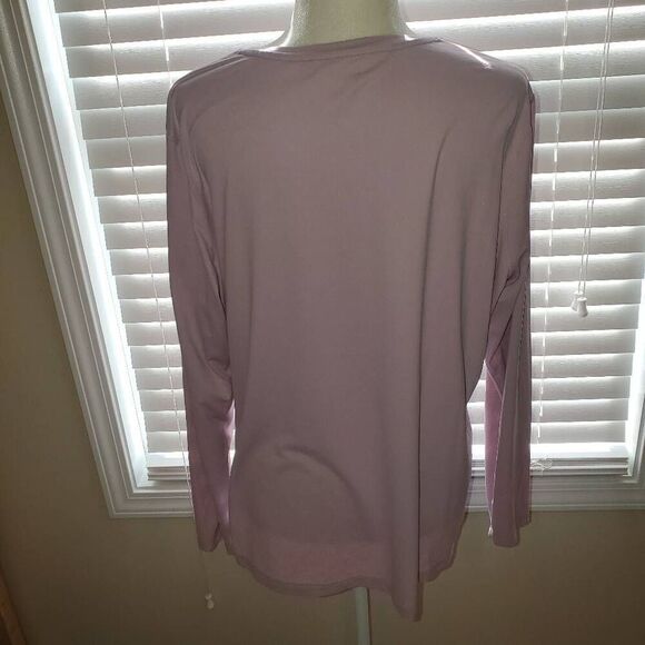 Duluth Trading Lavender Active Geometric Long Sleeve Crew Size XXL - Picture 4 of 8